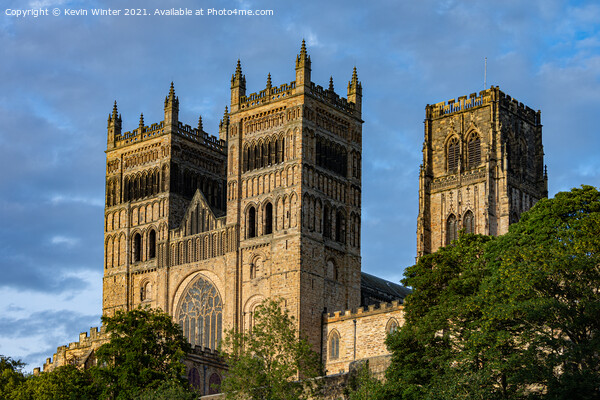 Durham Cathedral  Picture Board by Kevin Winter