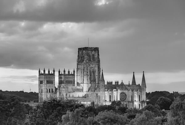 Durham Cathedral after sunset Picture Board by Kevin Winter