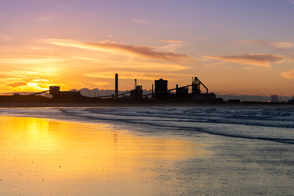 Redcar Works Picture Board by Kevin Winter