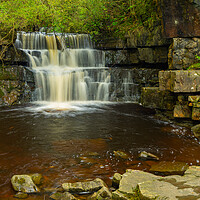 Buy canvas prints of Bowlees Waterfall by Kevin Winter