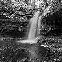 Buy canvas prints of Summerhill force in Black and White by Kevin Winter