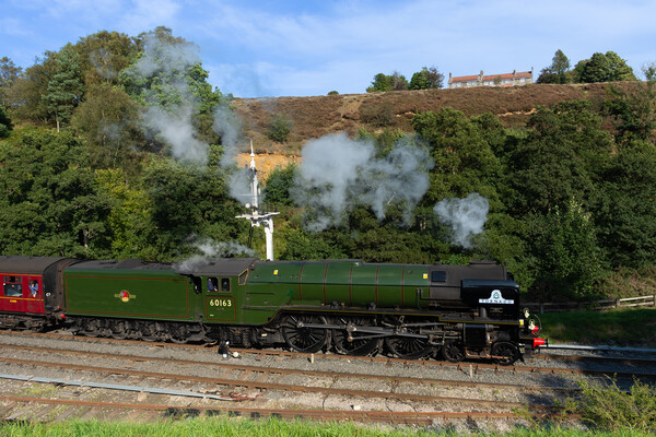 Tornado leaving Goathland Picture Board by Kevin Winter