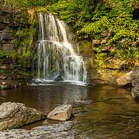 Buy canvas prints of East Gill Force by Kevin Winter