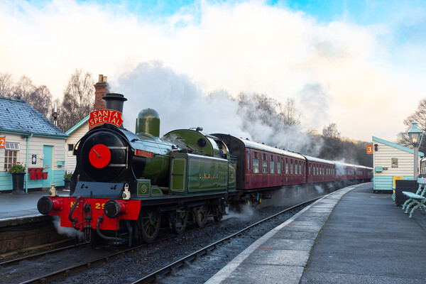 The NYMR Santa Special Picture Board by Kevin Winter