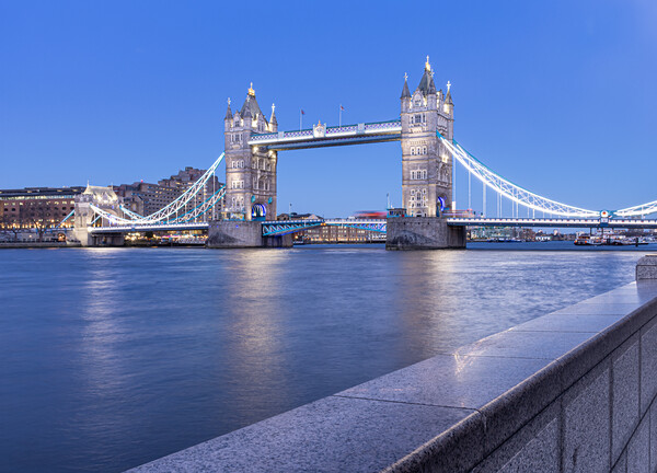 Tower Bridge Picture Board by Kevin Winter