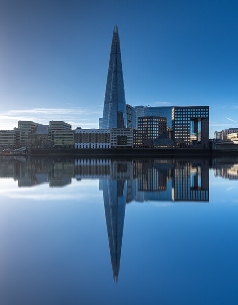 Shard by the Thames Picture Board by Kevin Winter