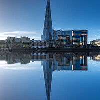 Buy canvas prints of Shard by the Thames by Kevin Winter
