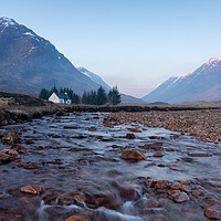 Buy canvas prints of Glen coe river by Kevin Winter