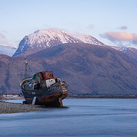 Buy canvas prints of Fort William Shipwreck by Kevin Winter