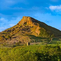 Buy canvas prints of Spring evening at Roseberry topping by Kevin Winter