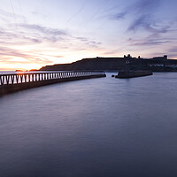 Buy canvas prints of Whitby Harbour by Kevin Winter
