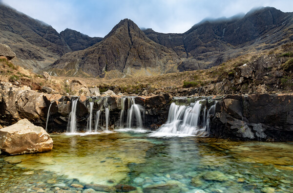 The Fairy pools Picture Board by Kevin Winter