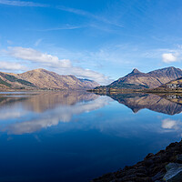 Buy canvas prints of Loch Leven reflections by Kevin Winter