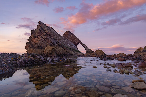 Bow fiddle rock tide pools Picture Board by Kevin Winter