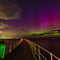 Buy canvas prints of Northern Lights Over Whitby by Kevin Winter