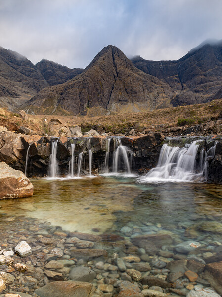 Fairy pools on the Isle of Skye Picture Board by Kevin Winter