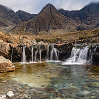 Buy canvas prints of Fairy pools on the Isle of Skye by Kevin Winter