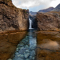 Buy canvas prints of Fairy pools on the Isle of Skye by Kevin Winter
