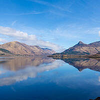 Buy canvas prints of Loch Leven Panoramic Print by Kevin Winter