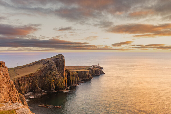 Neist point at sunset Picture Board by Kevin Winter