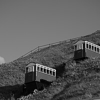 Buy canvas prints of Saltburn cliff lift by Kevin Winter