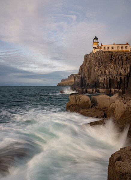 Neist point Lighthouse Picture Board by Kevin Winter
