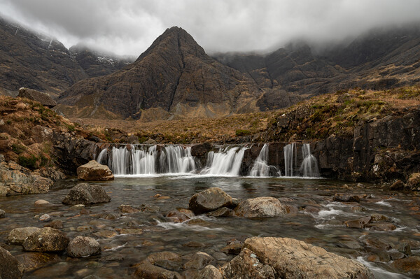 Fairy pools on the Isle of Skye Picture Board by Kevin Winter