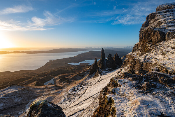 Old man of Storr Picture Board by Kevin Winter