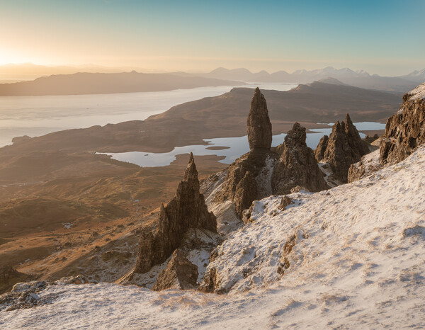 Old man of Storr Picture Board by Kevin Winter