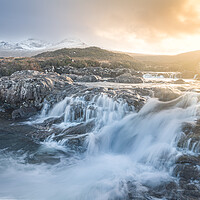 Buy canvas prints of Sligachan Waterfall by Kevin Winter