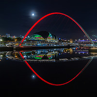 Buy canvas prints of Eye on the Tyne by Kevin Winter