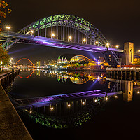 Buy canvas prints of Tyne Bridge by Kevin Winter