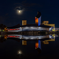 Buy canvas prints of Imperial War Museum at Salford quay by Kevin Winter