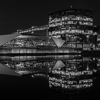 Buy canvas prints of Alchemy on the Quay (Black & White) by Kevin Winter
