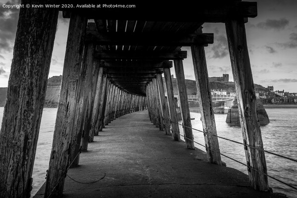 Under the East pier Picture Board by Kevin Winter