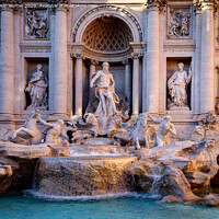 Buy canvas prints of Trevi fountain by Kevin Winter
