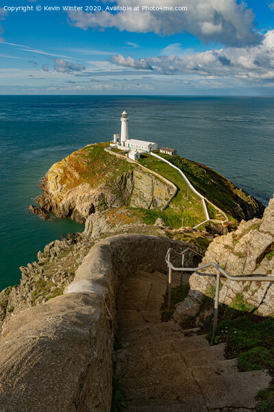 Exploring the Enchanting South Stack Picture Board by Kevin Winter