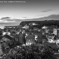 Buy canvas prints of Staithes dawn by Kevin Winter