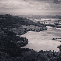 Buy canvas prints of Blustery Sutton Bank by Kevin Winter