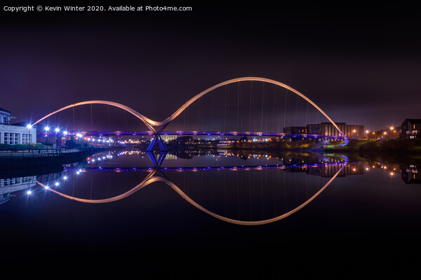 Infinity bridge Picture Board by Kevin Winter