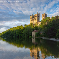 Buy canvas prints of Durham Cathedral Reflections by Kevin Winter