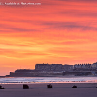 Buy canvas prints of Headland Sunrise by Kevin Winter