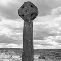 Buy canvas prints of Cross overlooking Rosedale Abbey by Kevin Winter