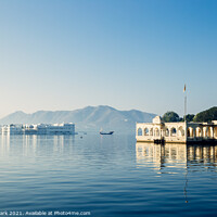 Buy canvas prints of Pichola lake in Udaipur by Sanga Park