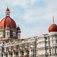Buy canvas prints of Taj Mahal Palace in Mumbai by Sanga Park