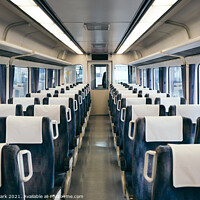 Buy canvas prints of Inside of the train by Sanga Park