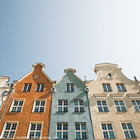 Buy canvas prints of Colorful house in Gdansk by Sanga Park