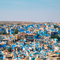 Buy canvas prints of Blue city Jodhpur by Sanga Park