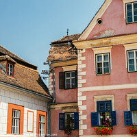 Buy canvas prints of Sibiu old town in Romania by Sanga Park