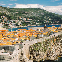 Buy canvas prints of Dubrovnik old city by Sanga Park